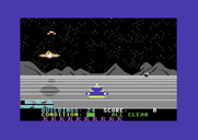 Lunar Outpost for Commodore 64 - Incoming Zytron attack!