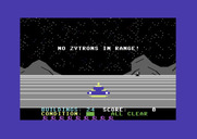 Lunar Outpost for Commodore 64 - No Zytrons in range here...