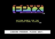 Lunar Outpost for Commodore 64 - Loading screen.