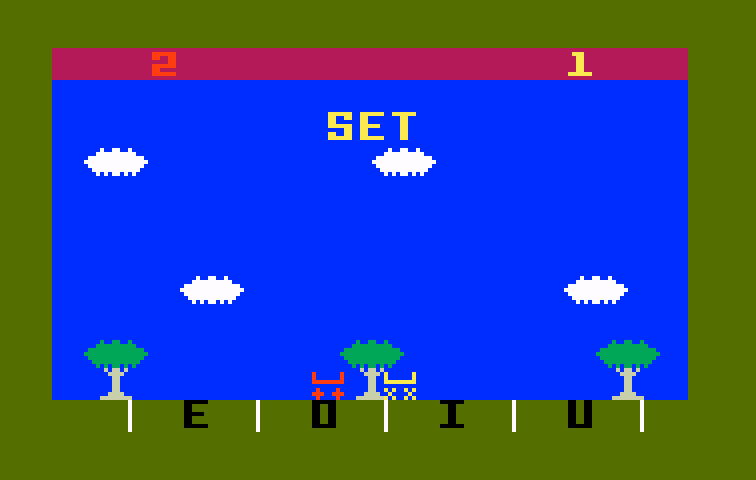 Electric Company Word Fun, The Intellivision Screenshot: A word is formed!