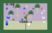 Electric Company Word Fun, The for Intellivision - Start of word hunt.