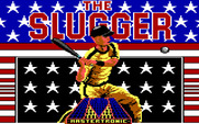 Slugger, The for IBM PC/Compatibles - Title screen.
