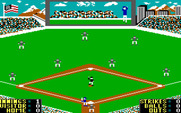 Slugger, The for IBM PC/Compatibles - Game start; and here's the pitch...