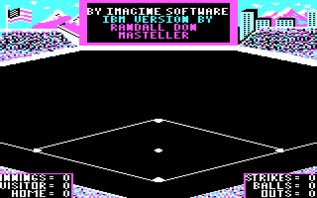 Slugger, The IBM PC/Compatibles Screenshot: Credits.