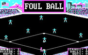 Slugger, The for IBM PC/Compatibles - It's a foul ball!