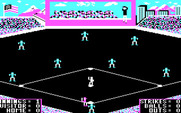 Slugger, The for IBM PC/Compatibles - The game begins, ready to pitch...