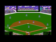Slugger, The for Commodore 16 & Plus/4 - Red team is up at bat now.