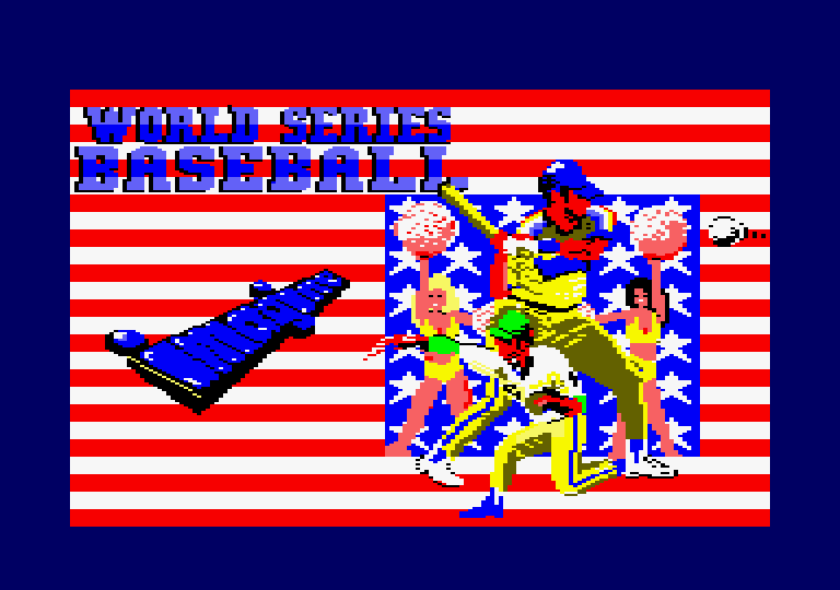 Slugger, The Amstrad CPC Screenshot: Loading screen.