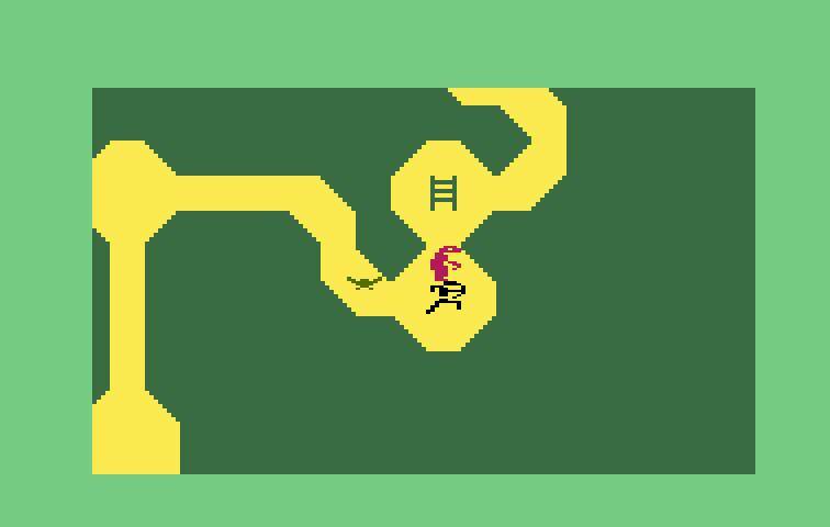 Advanced Dungeons & Dragons Cartridge Intellivision Screenshot: Here comes trouble!