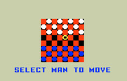 Checkers for Intellivision - Game start.