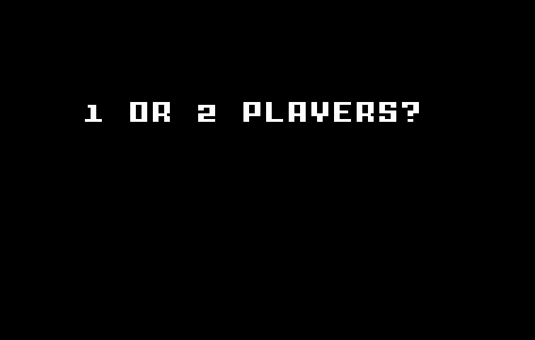 Loco-Motion Intellivision Screenshot: How many players?
