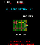 Loco-Motion for Arcade - Game attract mode.