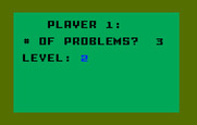 Electric Company Math Fun, The for Intellivision - Player 1 settings.