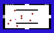 Amok for Commodore VIC-20 - Red robots, closing in!