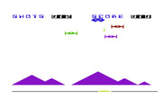 Kosmic Kamikaze for Commodore VIC-20 - I've been hit!