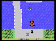 Bump 'N' Jump for ColecoVision - Quick, jump! Another gap in the road...