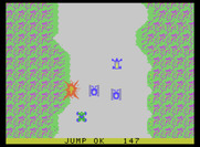 Bump 'N' Jump for ColecoVision - Crash! I was bumped into the wall...