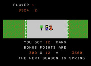 Bump 'N' Jump for ColecoVision - Level complete!