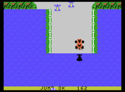 Bump 'N' Jump for ColecoVision - Jumping over a gap...