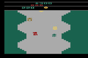 Bump 'N' Jump for Atari 2600 - A swervey section of road...