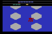 Bump 'N' Jump for Atari 2600 - Jumping over a bunch of small islands...