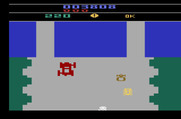 Bump 'N' Jump for Atari 2600 - Jumping over the water...