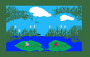 Frog Bog for Intellivision - Game start.