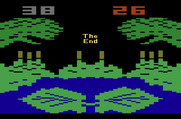 Frog Bog for Atari 2600 - Game over.