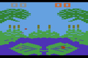Frog Bog for Atari 2600 - Starting screen.