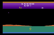 Masters of the Universe: The Power of He-Man for Atari 2600 - I'm hit! The screen flashes different colors...