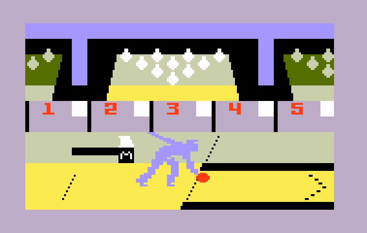 PBA Bowling Intellivision Screenshot: Bowling!