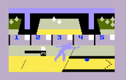 PBA Bowling for Intellivision - In this game I'm trying to complete a spare.