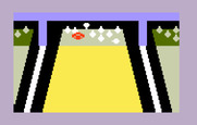 PBA Bowling for Intellivision - Knocking a few pins over...