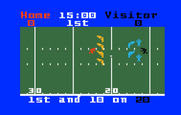 NFL Football for Intellivision - Game start.