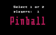 Pinball for Intellivision - One or two players?