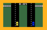 Triple Action for Intellivision - Ready to begin a race?