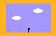 Triple Action for Intellivision - Biplanes start.