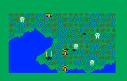 Mission-X for Intellivision - Try to bomb those tanks...