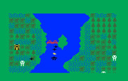Mission-X for Intellivision - Bomb the bridges for bonus points.