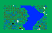 Mission-X for Intellivision - Flying up the river...