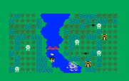 Mission-X for Intellivision - Bridges are often well guarded.