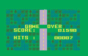 Mission-X for Intellivision - Game over.