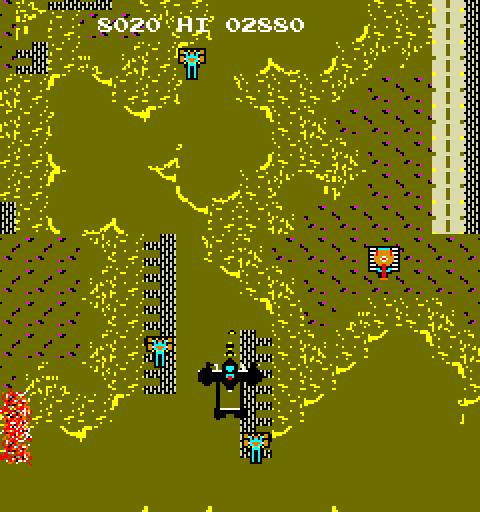 Mission-X Arcade Screenshot: More targets and more obstacles appear...