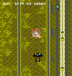 Mission-X for Arcade - One large enemy plane destroyed...