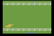 Stampede for Atari 2600 - Starting screen.
