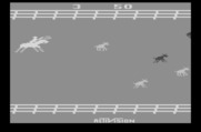 Stampede for Atari 2600 - Game start.