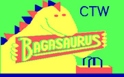 Bagasaurus for IBM PC/Compatibles - Title screen.