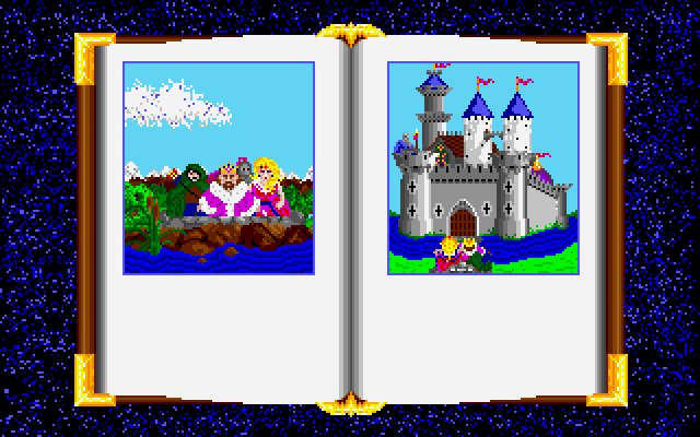 Crusade, The IBM PC/Compatibles Screenshot: The story so far...