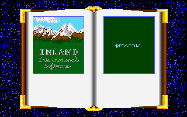 Crusade, The IBM PC/Compatibles Screenshot: Game introduction, start...