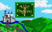 Crusade, The for IBM PC/Compatibles - Title screen.
